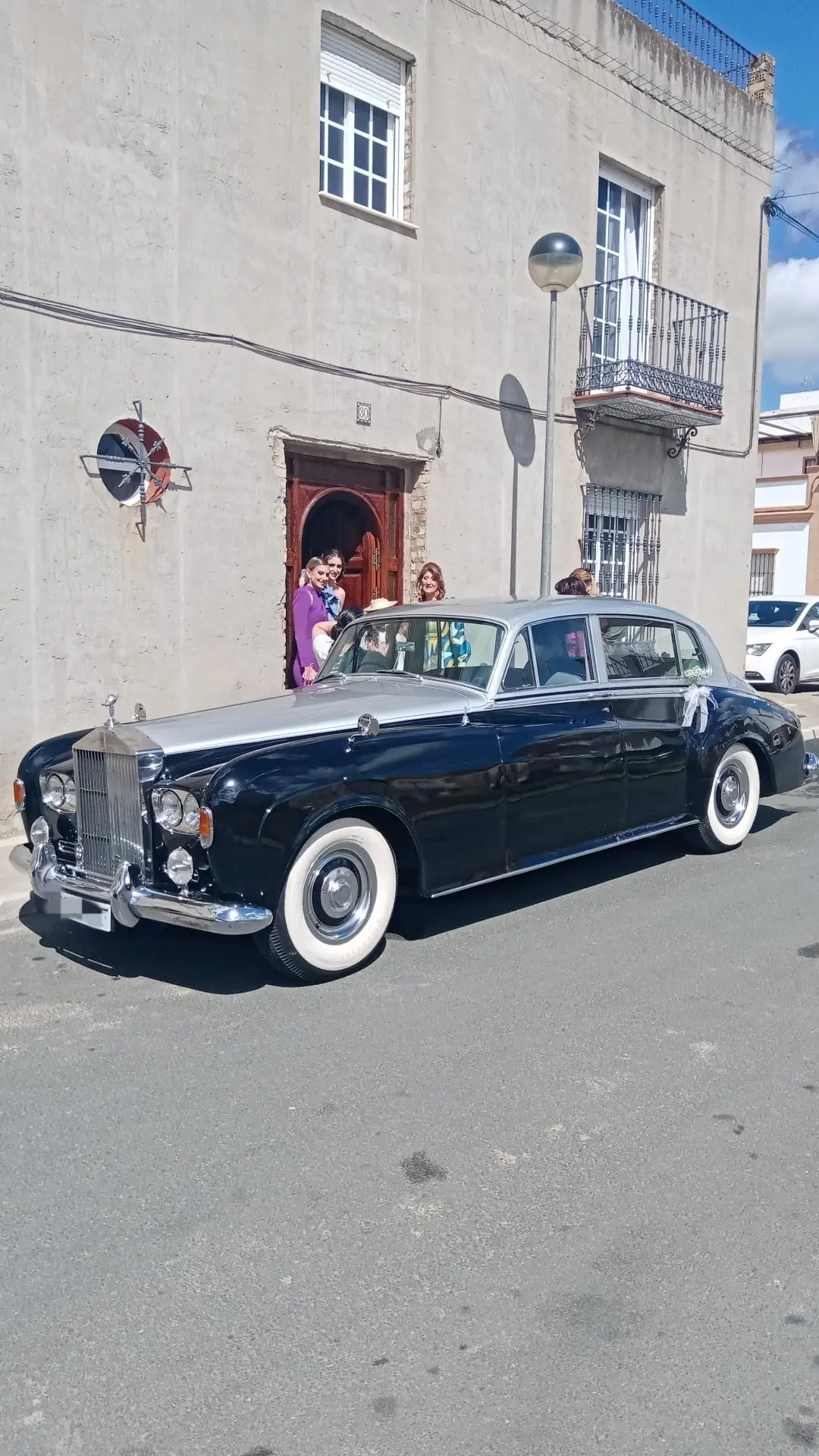Rolls-Royce Silver Cloud LWB Carroceria larga 1963 - Coche clásico para alquiler en bodas Sevilla - Imagen 6 de 9